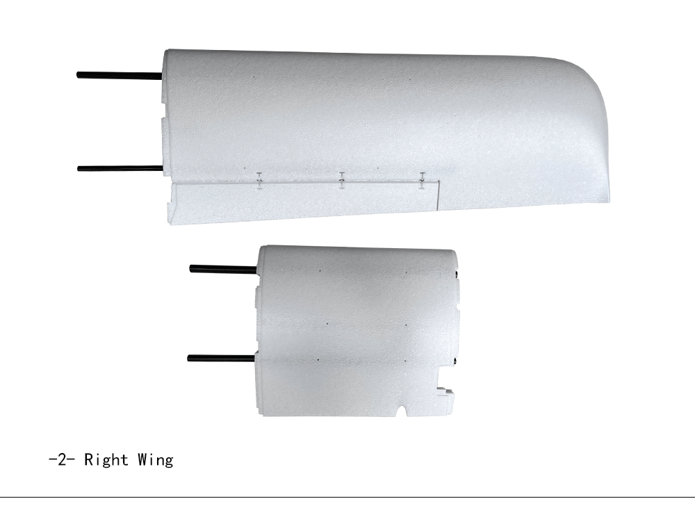 Makeflyeasy Hero Monitoring Aerial Survey Carrier KIT (EPO, EVA, Carbon Tubes, Connectors) Accessories